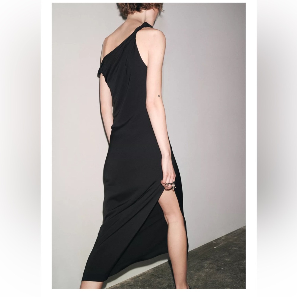 ZARA ZW Collection Satin Midi Dress – XS (NWT) - Picture 3 of 5